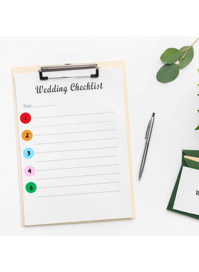 Peachjoy 1260 قطعة ملصقات دائرية ملونة ملصقات رمزية ملصقات ذاتية اللصق، ملصقات دائرية ملونة بقطر 0.75 بوصة لتصنيف العناصر المدرسية - Image 5